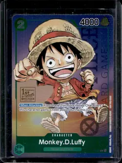 2023 One Piece 1st Anniversary Monkey D. Luffy Promo Rare #P-037 - Image 1