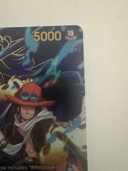 Bandai One Piece CCG Portgas.D.Ace EB02-028 Special Foil Full Art 5000 Power - Image 5