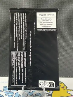 One Piece TCG Tournament Winner Pack Vol. 2 Sealed English - Image 2