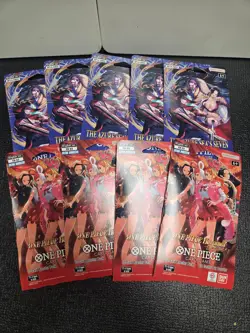 ONE PIECE Heroines EB-03 & Azure Sea's EB-04 Sleeved packs for sale as a bundle - Image 2
