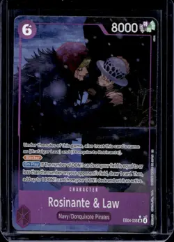 2026 One Piece OP14 EB04 EN Rosinante & Law Alternate Art #038 - Image 1