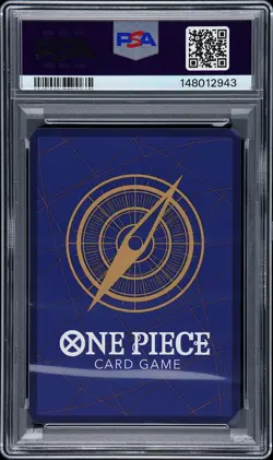 2025 ONE PIECE OP13 RED MANGA ALTERNATE ART #118 MONKEY D. LUFFY PSA 10 - Image 2
