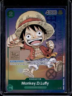 2023 One Piece 1st Anniversary Monkey D. Luffy Promo Rare #P-037 - Image 1