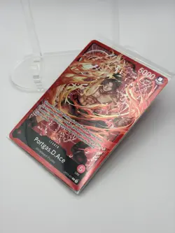 One Piece Portgas D Ace OP03-001 - Leader SEALED PROMO Special Goods Set - Image 3