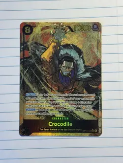 Crocodile OP14-120 Alt Art SEC One Piece TCG English The Azure Sea's Seven NM/M - Image 1
