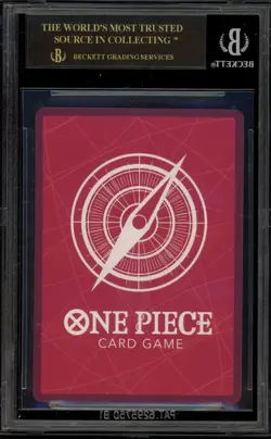 One Piece CCG Kaido Super Pre-Release Starter Deck ST04-001 BGS 10 BLACK LABEL - Image 2