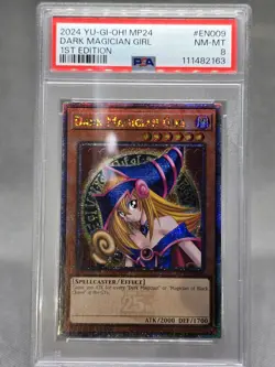 Yu-Gi-Oh! MP24 Dark Magician Girl 1st Edition PSA Graded Card - Image 1