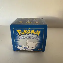 Pokemon Mewtwo 23K Gold Plated Card 1999 Burger King SEALED in Box With Ball - Image 1