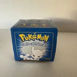 Pokemon Mewtwo 23K Gold Plated Card 1999 Burger King SEALED in Box With Ball - Image 2