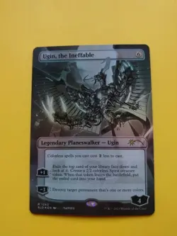 Ugin. the ineffable. SLD FOIL 1243 Mythic borderless Magic the Gathering Card. - Image 1