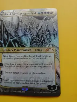 Nicol Bolas. Dragon-God (1246) SLD FOIL Borderless Magic the Gathering Card. - Image 2