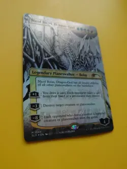 Nicol Bolas. Dragon-God (1246) SLD FOIL Borderless Magic the Gathering Card. - Image 4