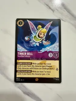 Disney Lorcana Tinker Bell - Snowflake Collector Legendary Winterspell 48/204 NM - Image 1