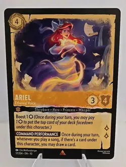 Ariel - Ethereal Voice 17/204 Disney's Lorcana Whispers in the Well Regular - Image 1