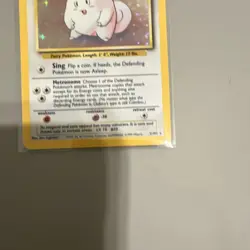 Pokemon Clefairy 5/102 Base Set Holo Rare 40 HP Wizards of the Coast Card - Image 3