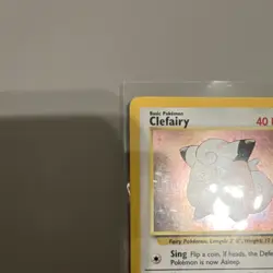 Pokemon Clefairy 5/102 Base Set Holo Rare 40 HP Wizards of the Coast Card - Image 5