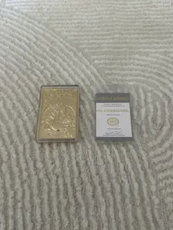 Charizard - Pokemon 23K Gold-Plated Trading Card (Burger King 1999) - Image 1