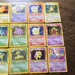Pokemon TCG Holo Rare Vintage Card Lot - Base Set Jungle Fossil 18 Cards 1999 - Image 3