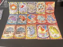 Pokemon Topps TV Animation Series Non-Holo Lot 46 Cards Total - Image 2