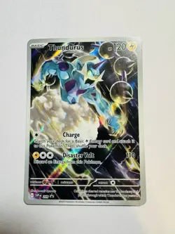 Thunderous 209 Promo Card Scarlet & Violet Black Bolt ETB Pokemon TCG - Image 1