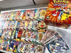 Collection Bulk Lot 150+ Pokemon Cards Vintage Topps TV Animation Green Logo NM - Image 3