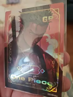 One Piece Collectible Trading Thick Card Stock Foil Card Roronoa Zoro PACK FRE - Image 4