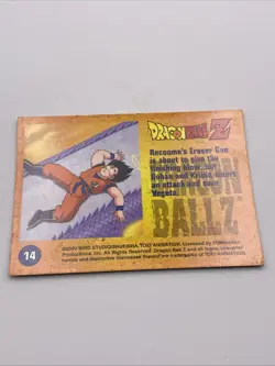 Dragon Ball Z Chromiun American Trading Card No. 14 - Image 2