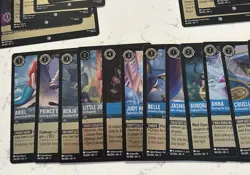 Lot of 36 Disney Lorcana Fabled Cold Foil Card LOT - Image 4