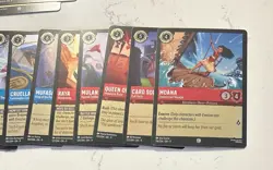 Lot of 36 Disney Lorcana Fabled Cold Foil Card LOT - Image 5