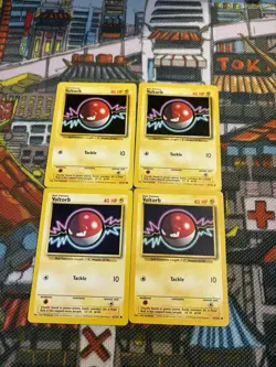 Voltorb 67/102 Base Set Pokemon Card WotC (x4) - Common - Vintage- Set Of 4 💎🔥 - Image 2