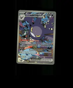 FAN-ART READ DESCRIPTION BELOW HOLO Crobat Card Crobat Pokemon Card p1 - Image 1