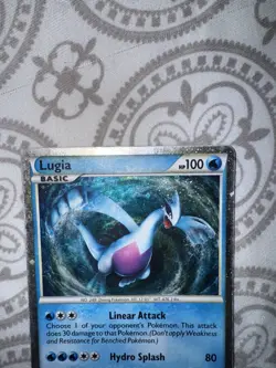 Pokemon TCG Shiny Lugia SL7 Holo Rare Card Call of Legends MP - Image 2