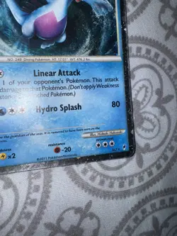 Pokemon TCG Shiny Lugia SL7 Holo Rare Card Call of Legends MP - Image 4