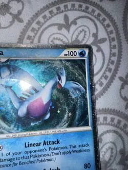 Pokemon TCG Shiny Lugia SL7 Holo Rare Card Call of Legends MP - Image 5