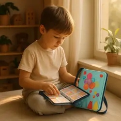 Pokemon Card Binder 400 Capacity 4-Pocket PU Leather Zip Album Balloon Cover - Image 2