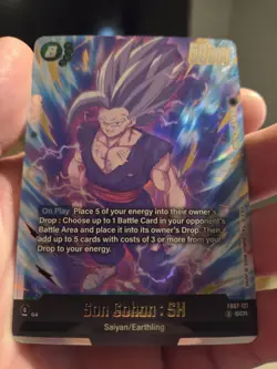Bandai Dragon Ball Super Card Game Son Gohan : SH SCR Foil FB07-121 - Image 1