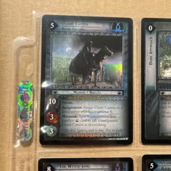 Lotr Lord Of The Rings, Decipher TCG Black Rider FOIL Cards unplayed Lot Of 7 - Image 3