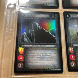 Lotr Lord Of The Rings, Decipher TCG Black Rider FOIL Cards unplayed Lot Of 7 - Image 5