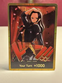 One Piece Nico Robin Gold DON!! Card EB03 Heroines NM Pack Fresh - Image 1
