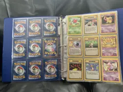 Huge Vintage Pokemon Card Binder Collection 189 Cards - WOTC Era Lot - Image 3