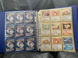 Huge Vintage Pokemon Card Binder Collection 189 Cards - WOTC Era Lot - Image 4
