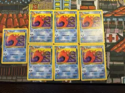 KINGLER - 38/62 - Fossil - Pokemon Card (x7) - Uncommon - Vintage- Set Of 7 💎🔥 - Image 1