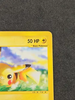 Pikachu Common 124/165 Expedition Pokemon Card Atsuko Nishida English LP- - Image 4