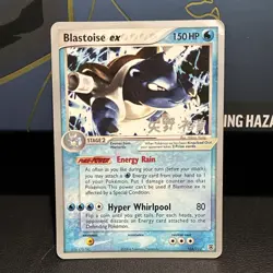 Pokemon Blastoise ex Ultra Rare Card World Championship 104/112 150HP 2006 Engl… - Image 1