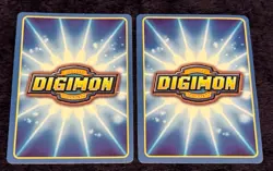 1999 Bandai Digimon Card Holographic Lot of 6 - Octomon St-37s Dolphmon St-35s - Image 4