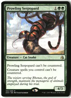 MTG Prowling Serpopard R Amonkhet 180 LP - Image 1