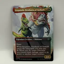 MTG Itzquinth, Firstborn of Gishath Borderless The Lost Caverns of Ixalan NM - Image 2