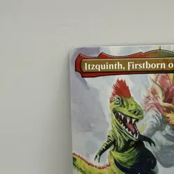 MTG Itzquinth, Firstborn of Gishath Borderless The Lost Caverns of Ixalan NM - Image 3