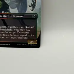 MTG Itzquinth, Firstborn of Gishath Borderless The Lost Caverns of Ixalan NM - Image 4