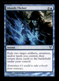 Ghostly Flicker LP Light Play Avacyn Restored MTG [7875] - Image 1